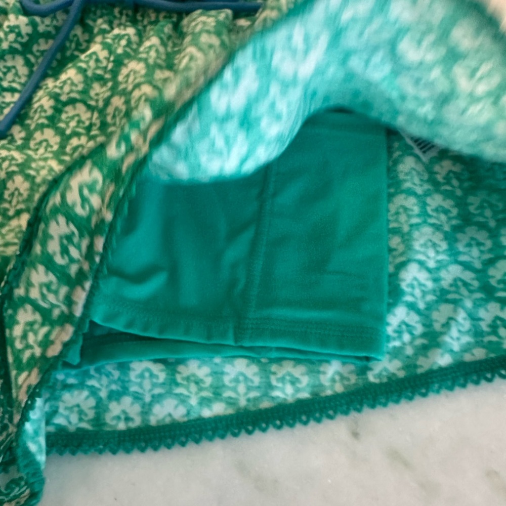 Roller Rabbit x Target Green Patterned Shorts wit… - image 3